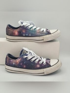 Converse Chuck Taylor All Star low-top cosmic galaxy Sneakers Size 7 In Women